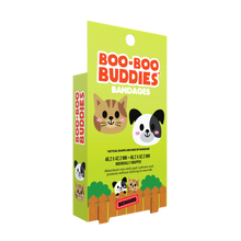 Load image into Gallery viewer, Kids Bandages | Dog Face + Cat Face (24 Count, Latex-Free)