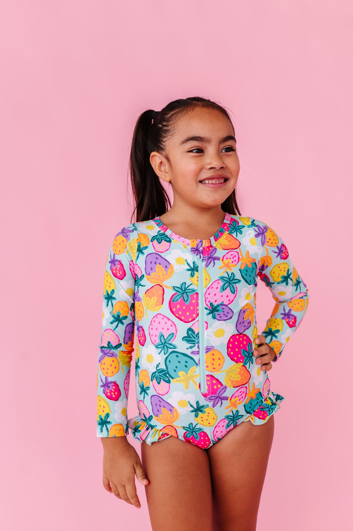 Sweet Strawberry | RASHGUARD ONE-PIECE