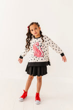 Load image into Gallery viewer, Leopard Hearts | Side Split Sweatshirt