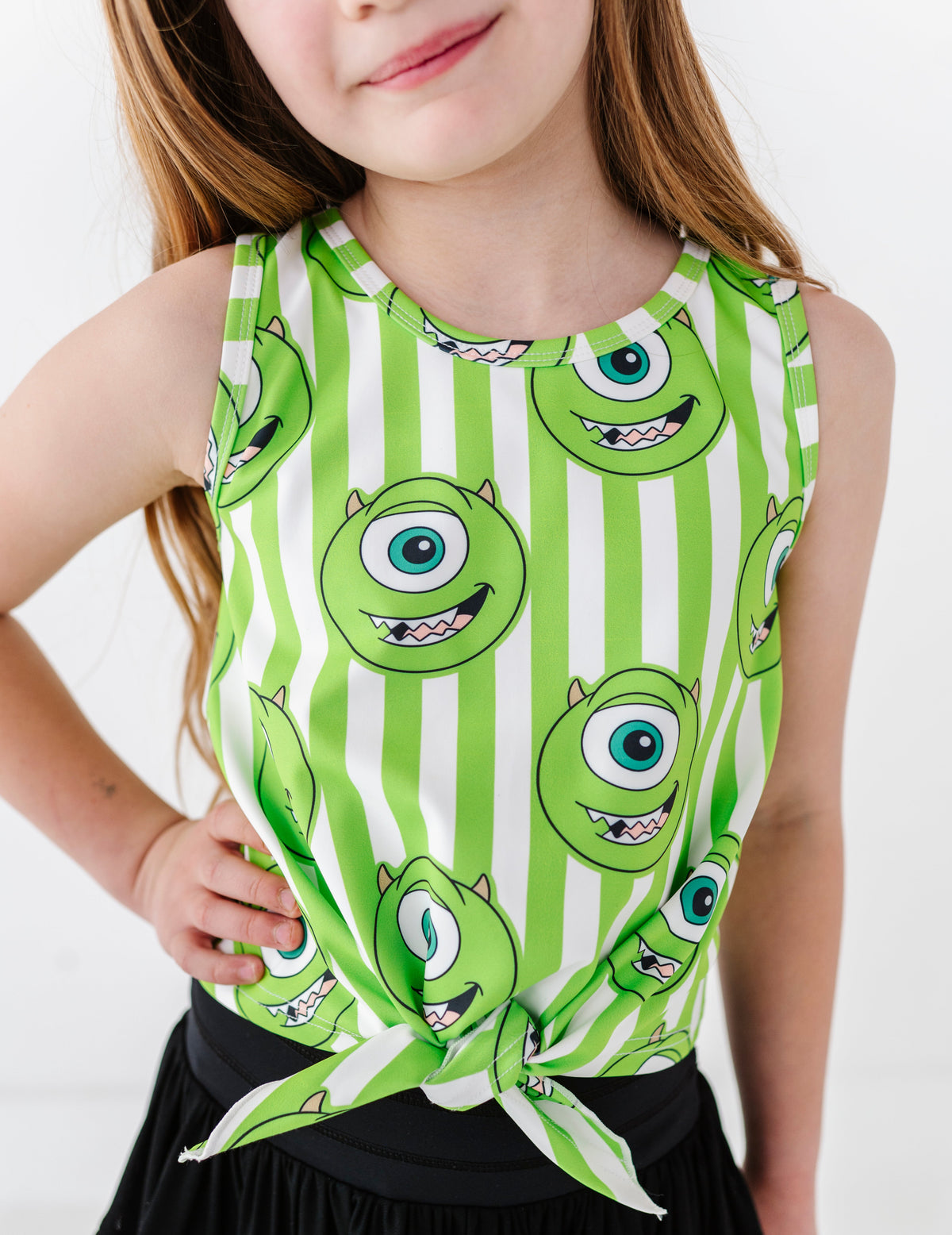 MONSTER MIKE Stripe (KIDS) | FRONT-TIE TANK