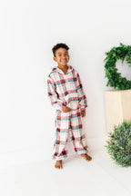 Holiday Plaid | MINKY One-Piece Zip