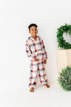 Load image into Gallery viewer, Holiday Plaid | MINKY One-Piece Zip
