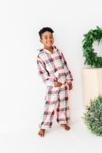 Load image into Gallery viewer, Holiday Plaid | MINKY One-Piece Zip