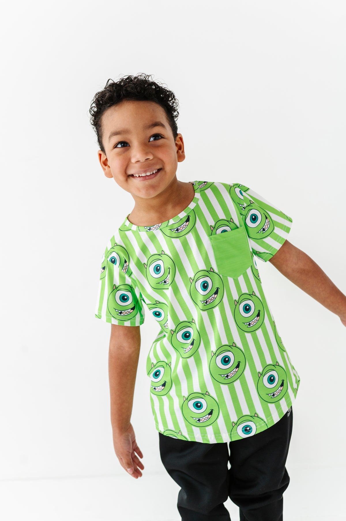 MONSTER MIKE Stripe (KIDS) | Athletic TEE