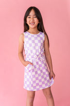 Checker Charm | Tennis Dress (with shorts!)