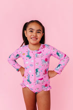 Load image into Gallery viewer, Enchanted Seas | RASHGUARD ONE-PIECE