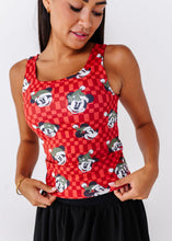 Load image into Gallery viewer, Minnie's Holly Check | ADULT Tank