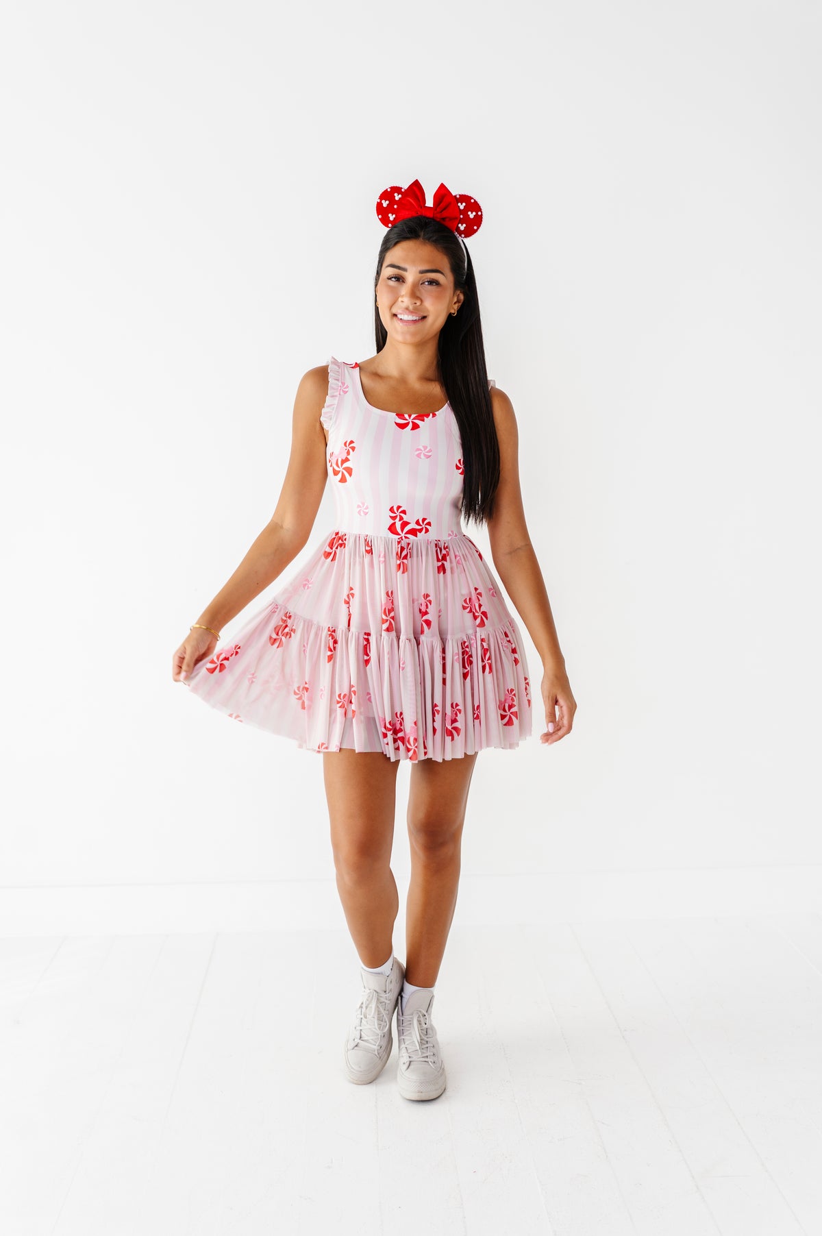 Peppermint Pixie | ADULT Mesh Dress