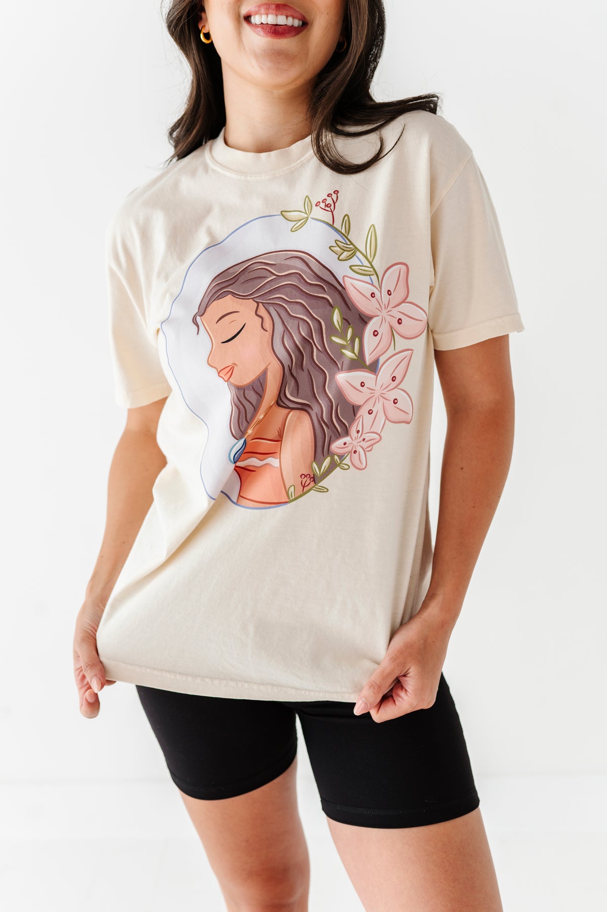 Moana | ADULT tee (CROP + FULL LENGTH HERE)
