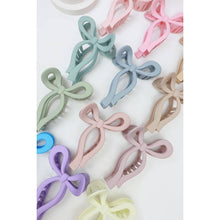 Load image into Gallery viewer, Bow Shape Hair Claw Clip (colors vary)