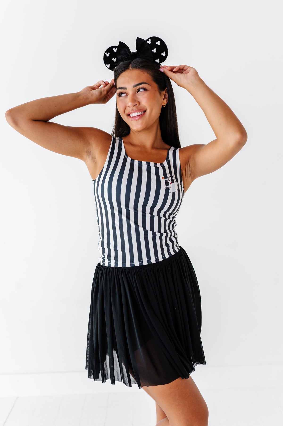 Black | Mesh SKORT