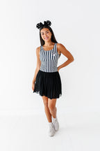 Black | Mesh SKORT