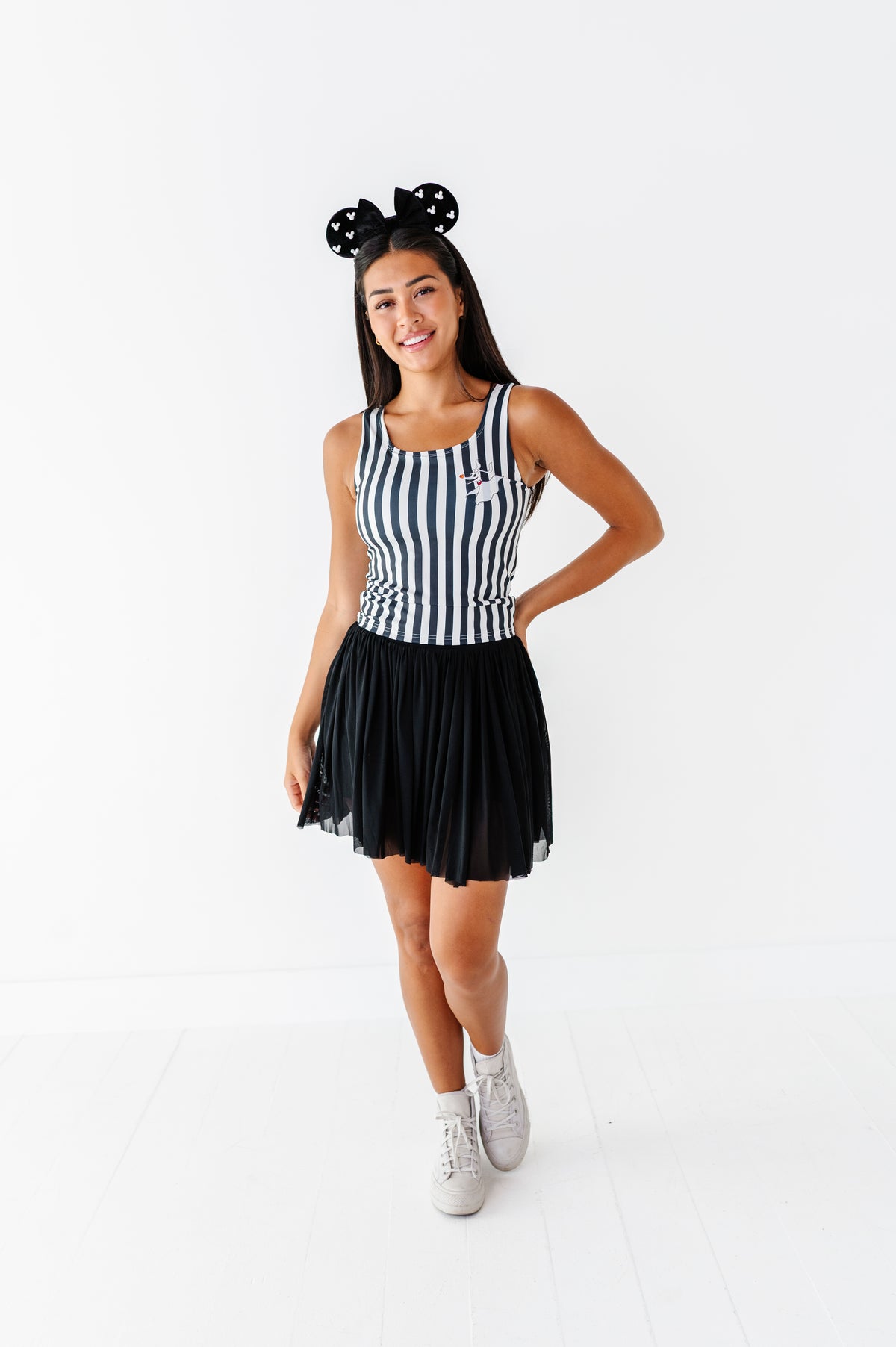 Black | Mesh SKORT