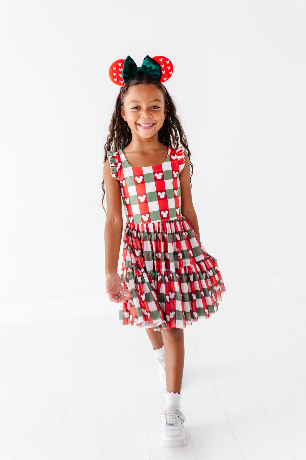 Park Plaid | KIDS Mesh Dress