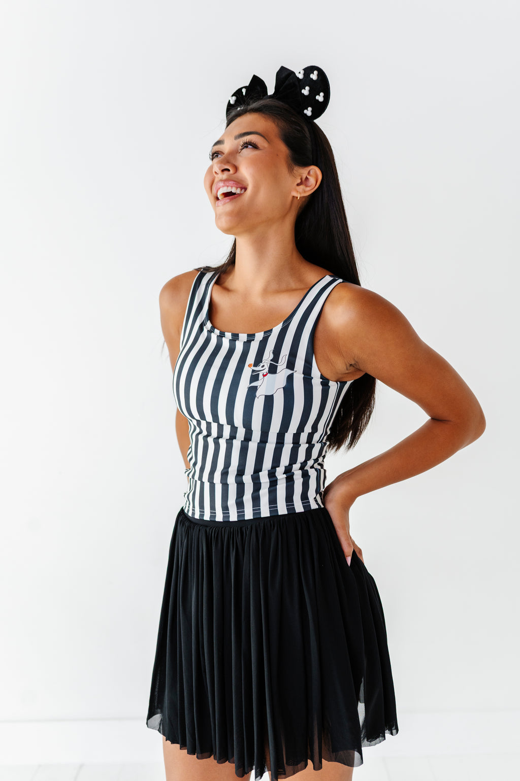 Black | Mesh SKORT