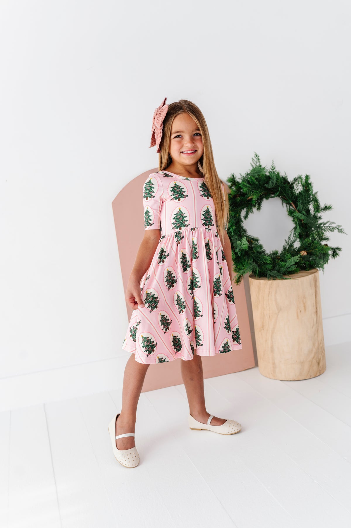 O Christmas Tree | Scoop Back Twirl Dress