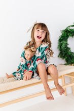 Load image into Gallery viewer, GREEN Santa Stripes | 18" DOLL DRESS
