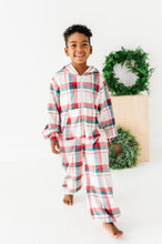 Load image into Gallery viewer, Holiday Plaid | MINKY One-Piece Zip