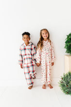 Load image into Gallery viewer, Holiday Plaid | MINKY One-Piece Zip
