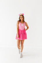Aurora (ADULT) | Fuchia Mesh DRESS
