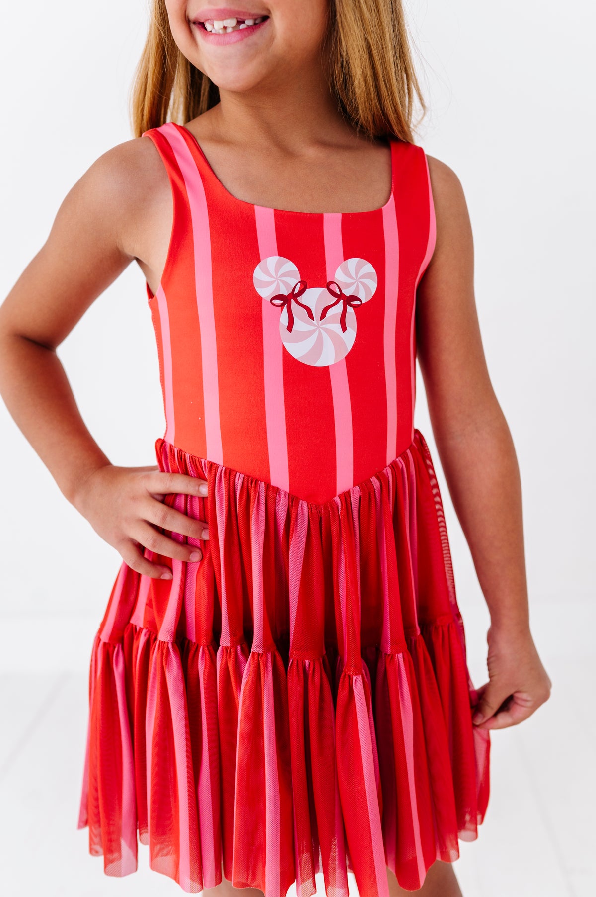Pretty in Peppermint | KIDS Mesh Dress