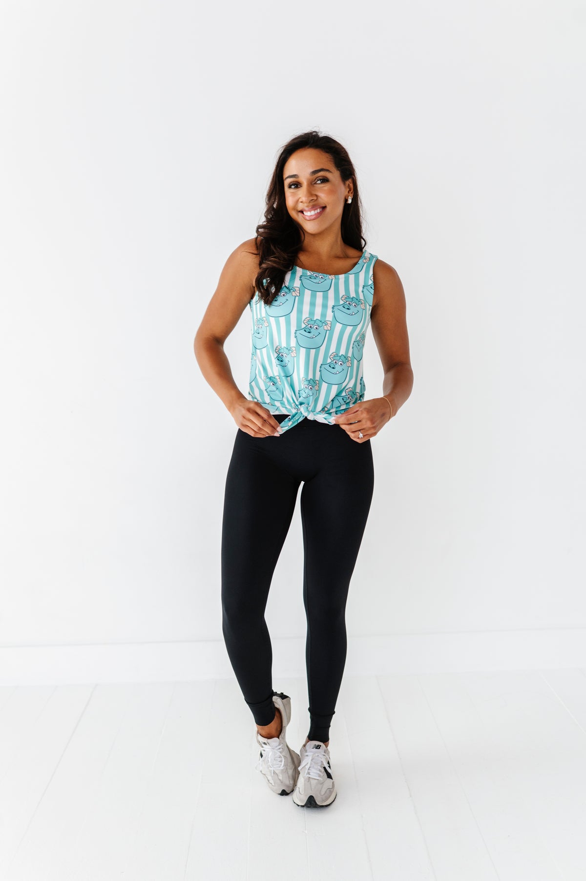SULLEY Stripe (ADULT) | FRONT-TIE TANK