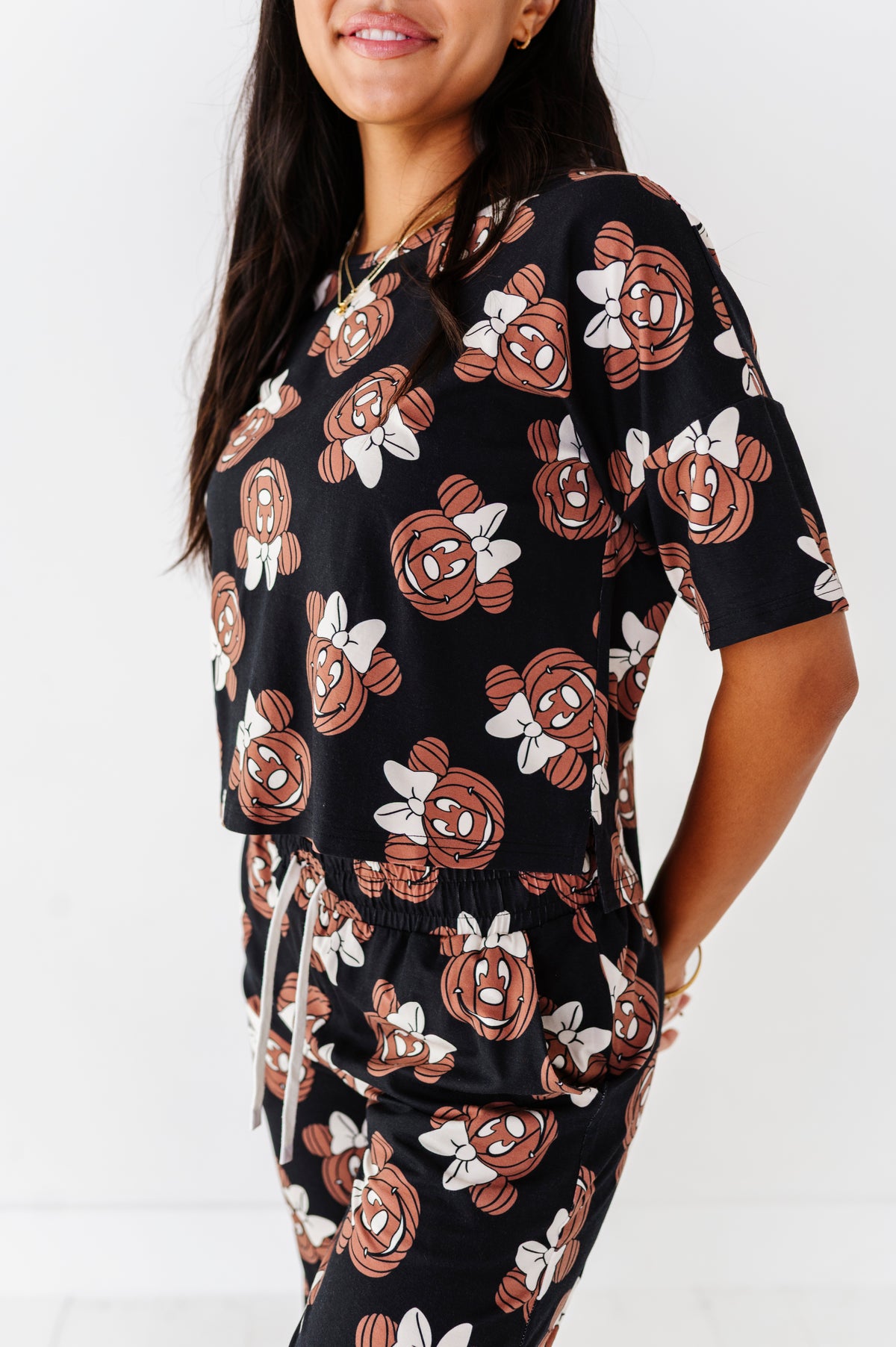 Minnie Pumpkins | ADULT Bamboo Pant SET