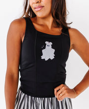 Load image into Gallery viewer, Minnie Ghost BLACK | ADULT TANK