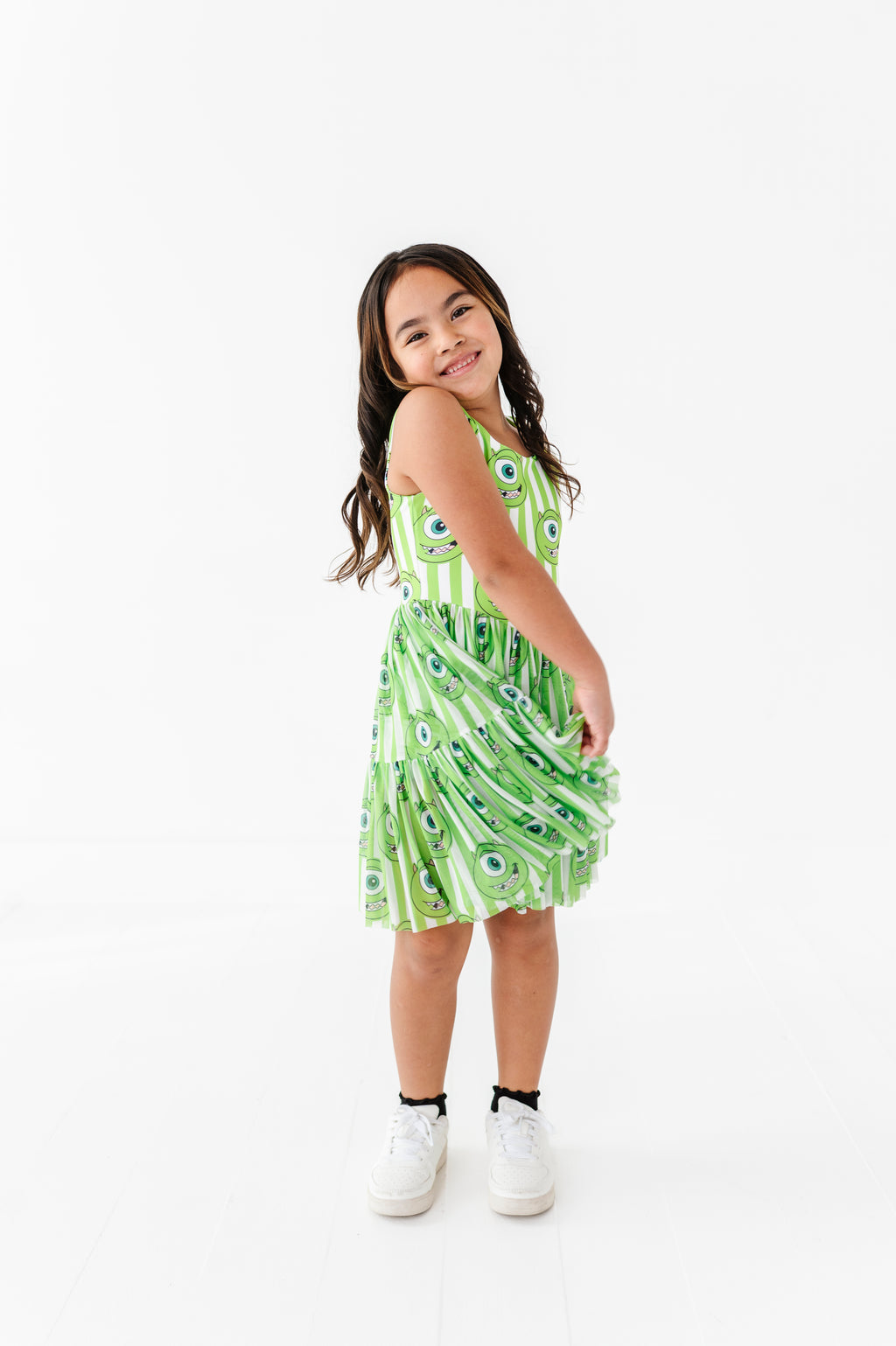 MONSTER MIKE Stripe (KIDS) | Mesh DRESS
