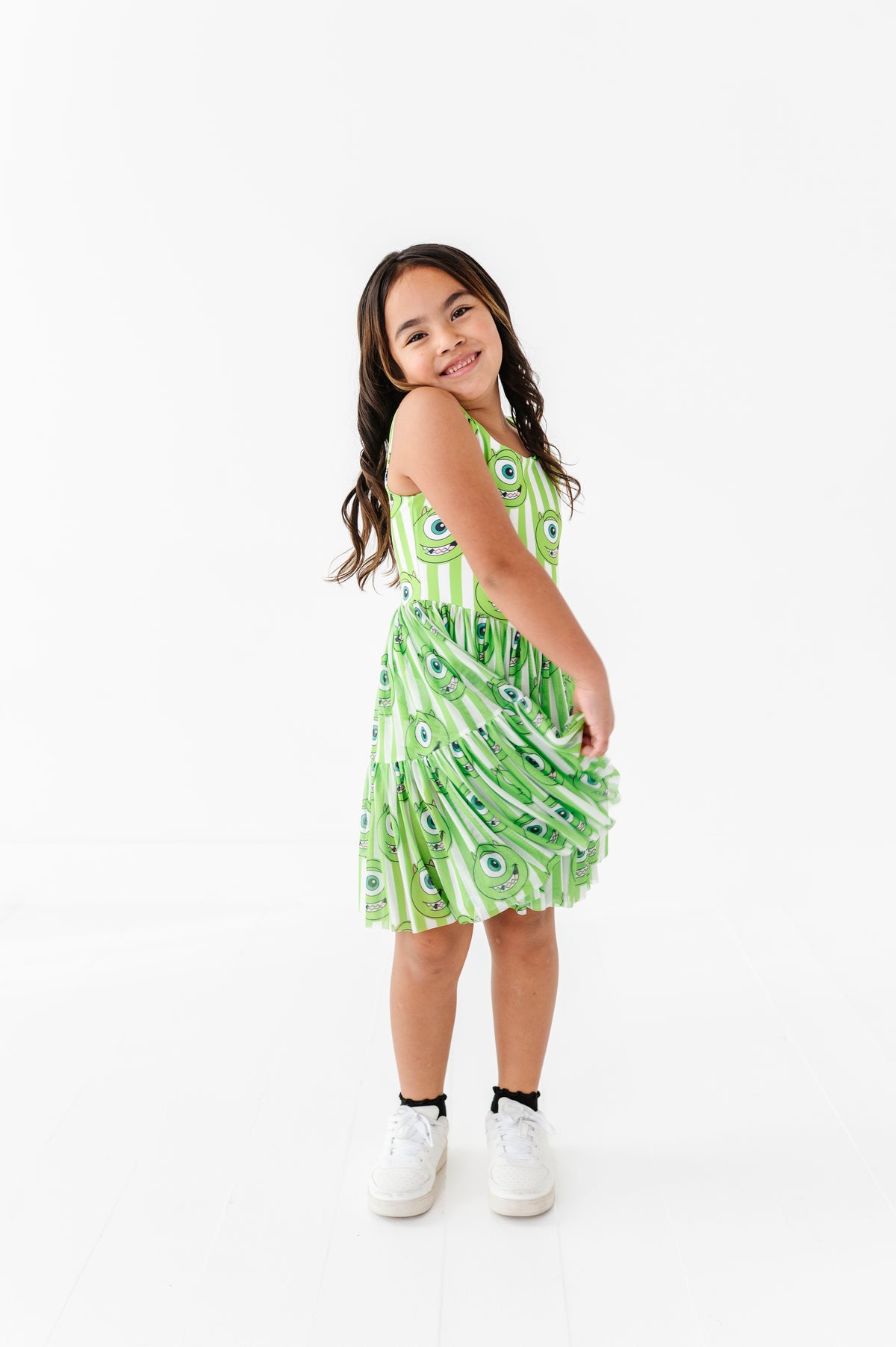 MONSTER MIKE Stripe (KIDS) | Mesh DRESS