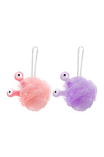 Load image into Gallery viewer, Alien Mesh Bath Sponge Set (2 piece)