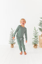 Load image into Gallery viewer, Green Stripes | BOYS JOGGER SET