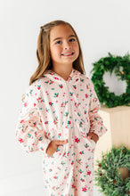 Load image into Gallery viewer, Holly Floral | MINKY One-Piece Zip