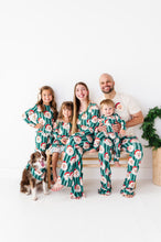 Load image into Gallery viewer, GREEN Santa Stripes | DRESS (with shorts!)