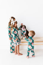 Load image into Gallery viewer, GREEN Santa Stripes | DRESS (with shorts!)
