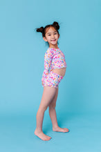 Load image into Gallery viewer, Sugarwave Leopard | 1/4th ZIP RASHGUARD 2-PIECE