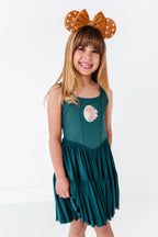 Merida (KIDS) | Teal Mesh DRESS