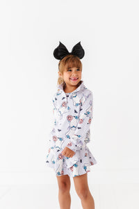 Spooky Stitch | KIDS 1/4th Zip Up