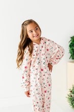 Load image into Gallery viewer, Holly Floral | MINKY One-Piece Zip
