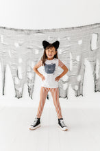 Load image into Gallery viewer, Rust Striped | (SLIM) LEGGING
