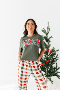 MERRY | Adult Shirt CROP TEE