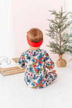 Load image into Gallery viewer, Holly Floral | ZIP ROMPER