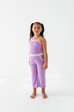 Load image into Gallery viewer, Pixie Purple | Tank + Wide Leg RIB Set