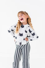 Load image into Gallery viewer, Black Cat Magic | Ruffle Hoodie