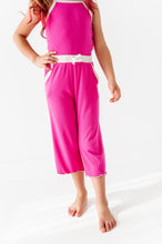 Load image into Gallery viewer, Pink Punch | Tank + Wide Leg RIB Set