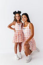 Load image into Gallery viewer, Pretzel Ghostie (PLAID) | KIDS Mesh Dress