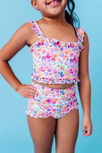 Load image into Gallery viewer, Sugarwave Leopard | BANDEAU RUFFLE 2-PIECE