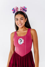 Mulan (ADULT) | Wine Mesh DRESS