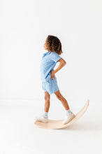 Load image into Gallery viewer, Coastal Blue | BOYS TERRY CHECK SET