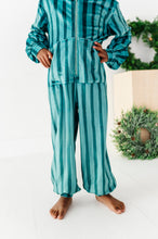 Load image into Gallery viewer, Evergreen Stripes | MINKY One-Piece Zip